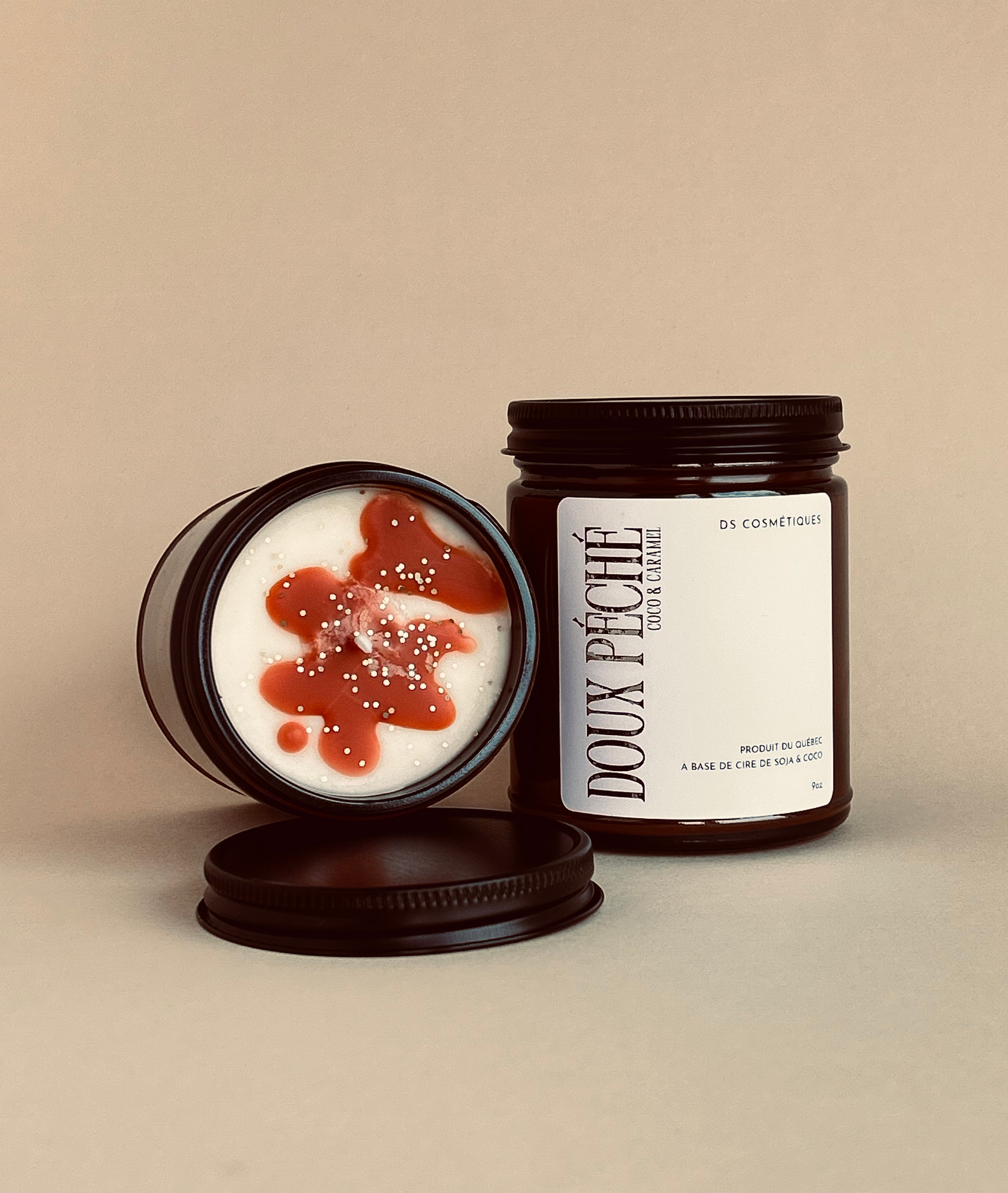 BOUGIE DOUX PÉCHÉ - Déesse Créations Artisanales
