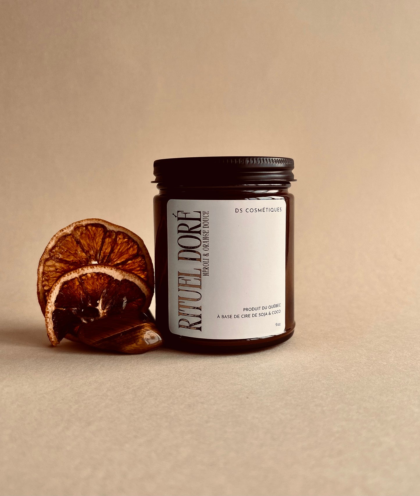 BOUGIE RITUEL DORÉ