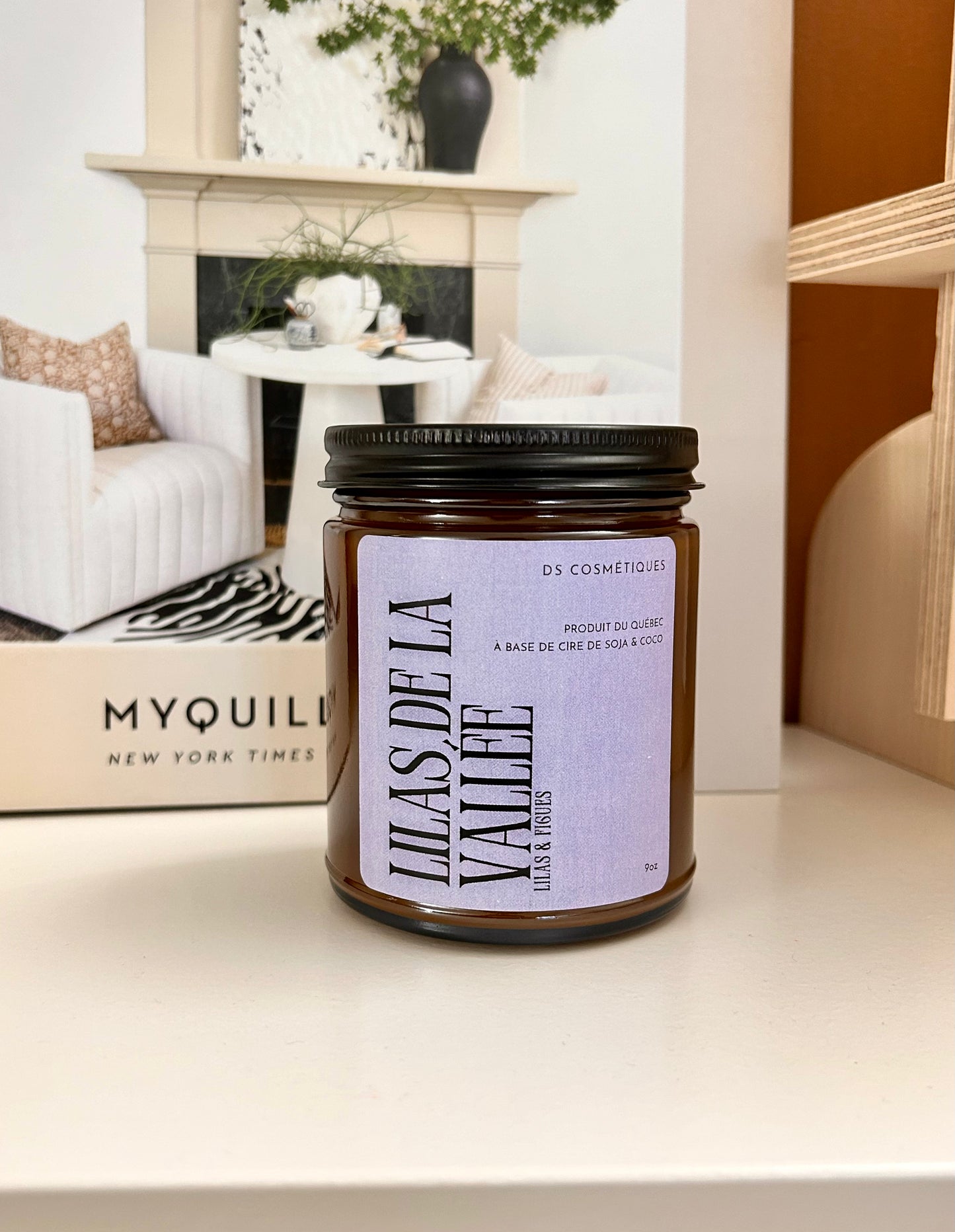 BOUGIE LILAS DE LA VALLÉE