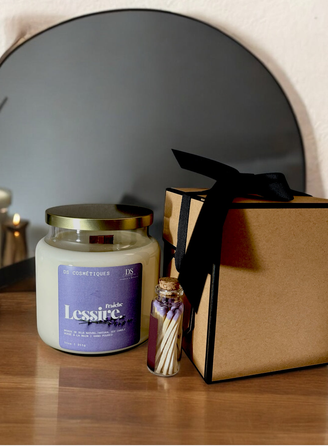 BOUGIE GRAND FORMAT: LESSIVE FRAÎCHE