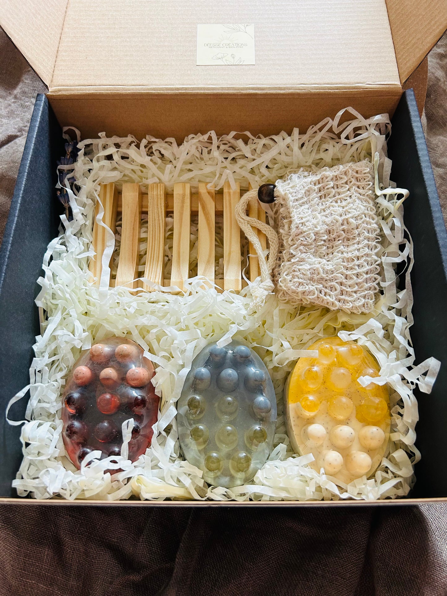LE COFFRET POUR LA DOUCHE