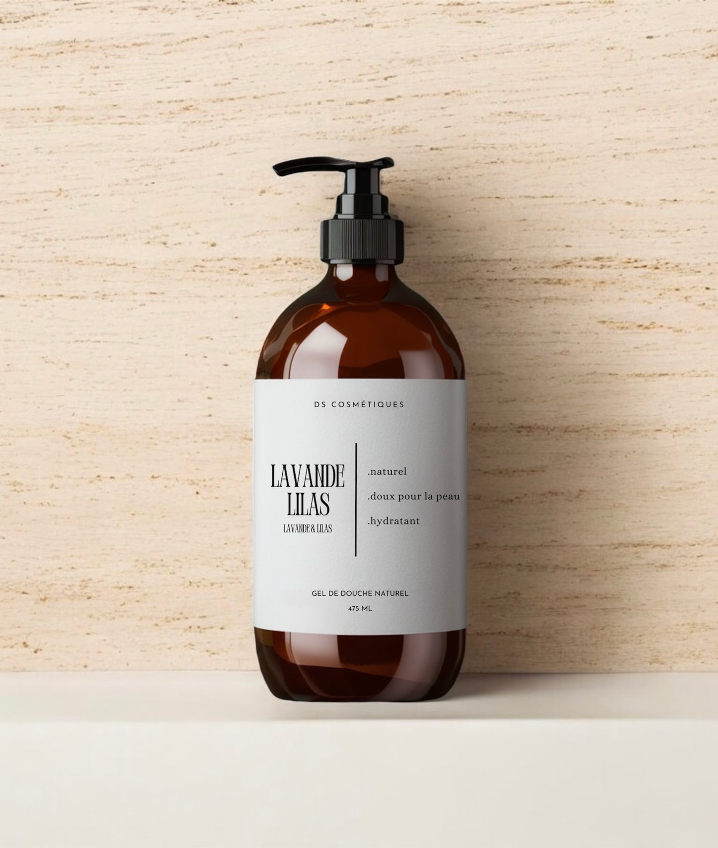 GEL DE DOUCHE : LAVANDE & LILAS