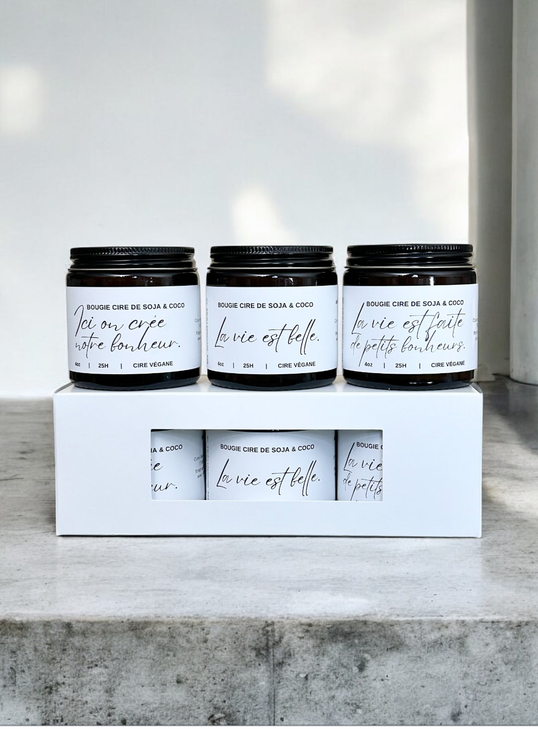 COFFRET TRIO : INTENTION