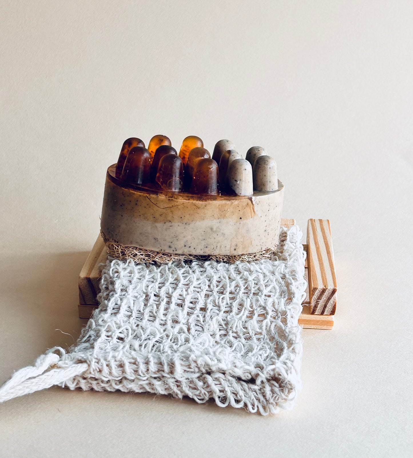 SAVON DE MASSAGE: CAFÉ