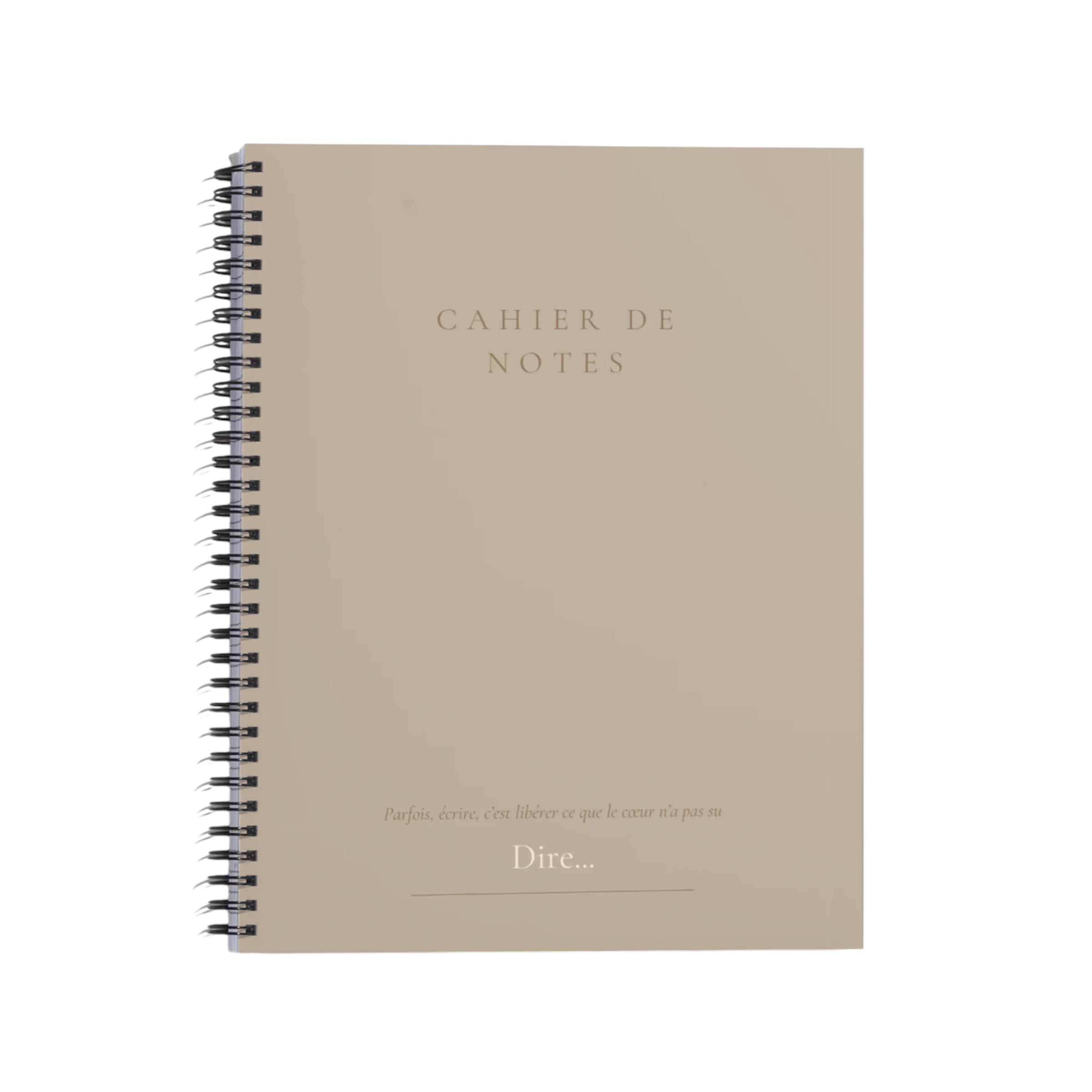 CAHIER DE NOTES AVEC PENSÉE - DayaCosméti-K