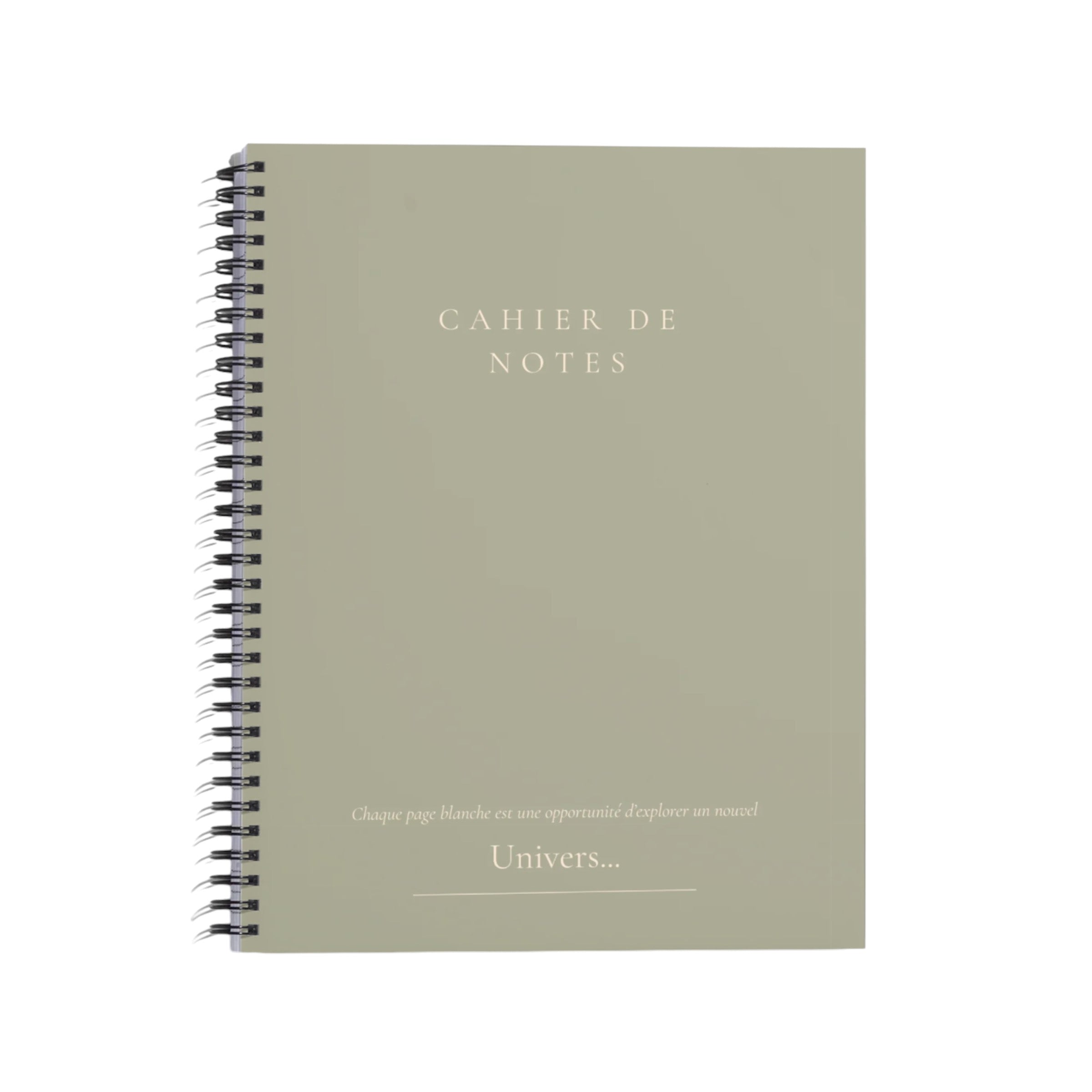 CAHIER DE NOTES AVEC PENSÉE - DayaCosméti-K