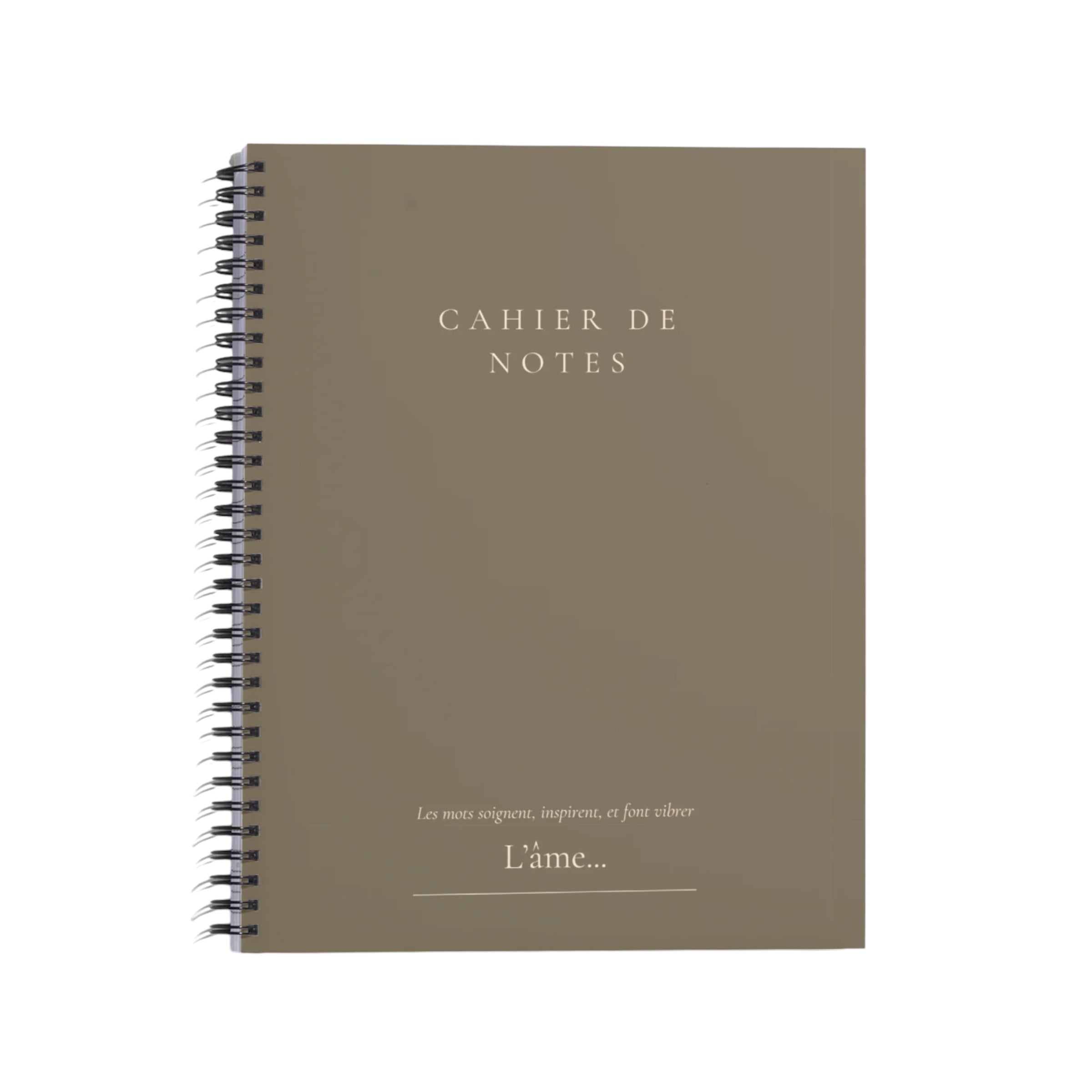 CAHIER DE NOTES AVEC PENSÉE - DayaCosméti-K