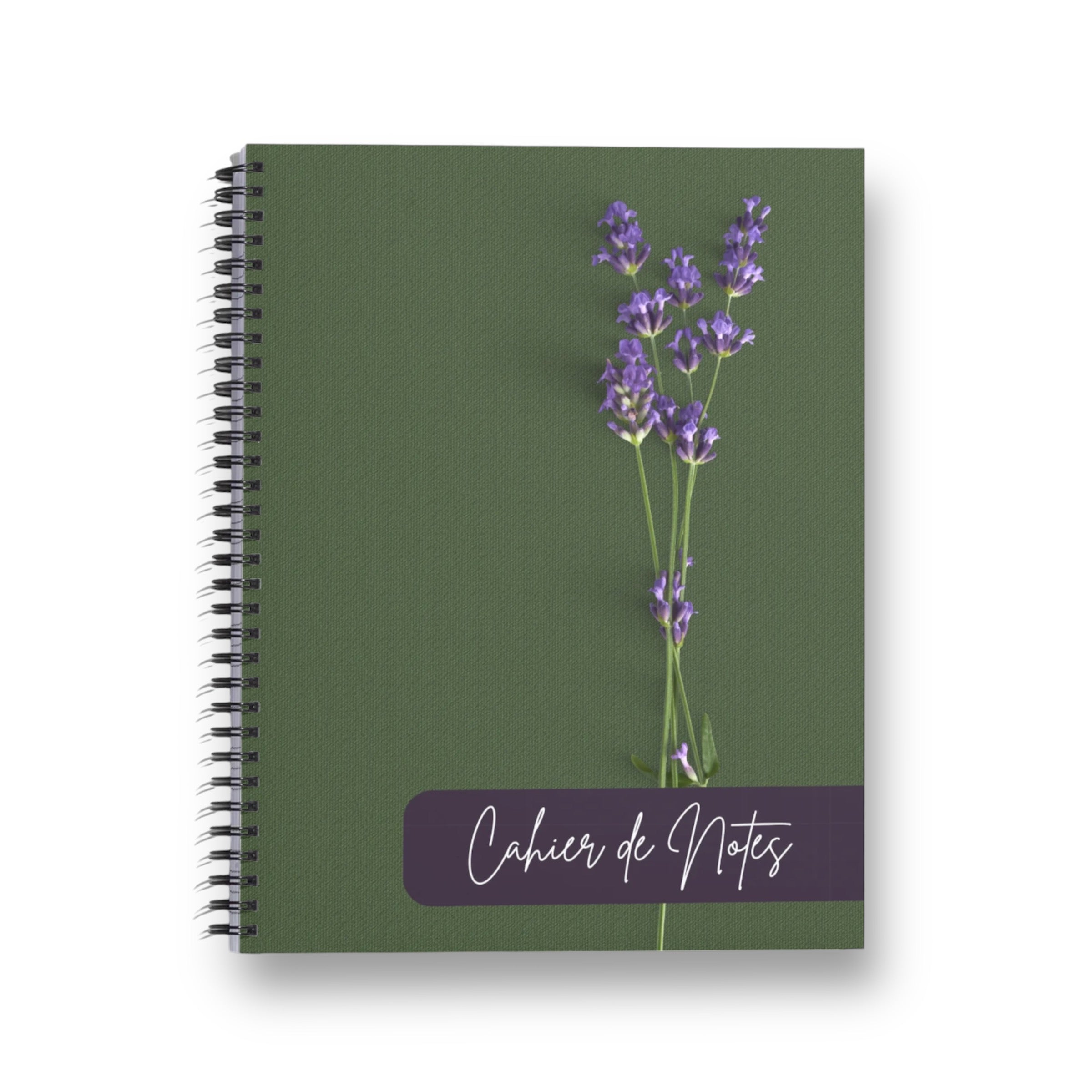 CAHIER DE NOTES LAVANDE - DayaCosméti-K