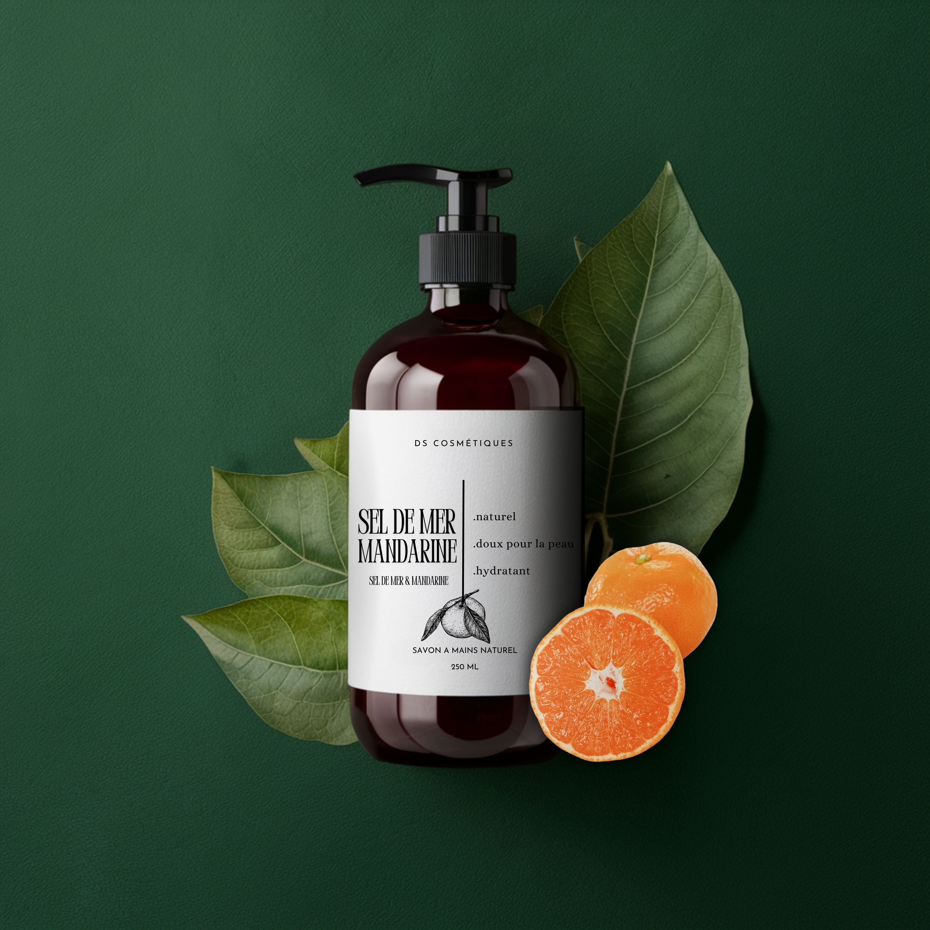 SAVON A MAINS: SEL DE MER & MANDARINE