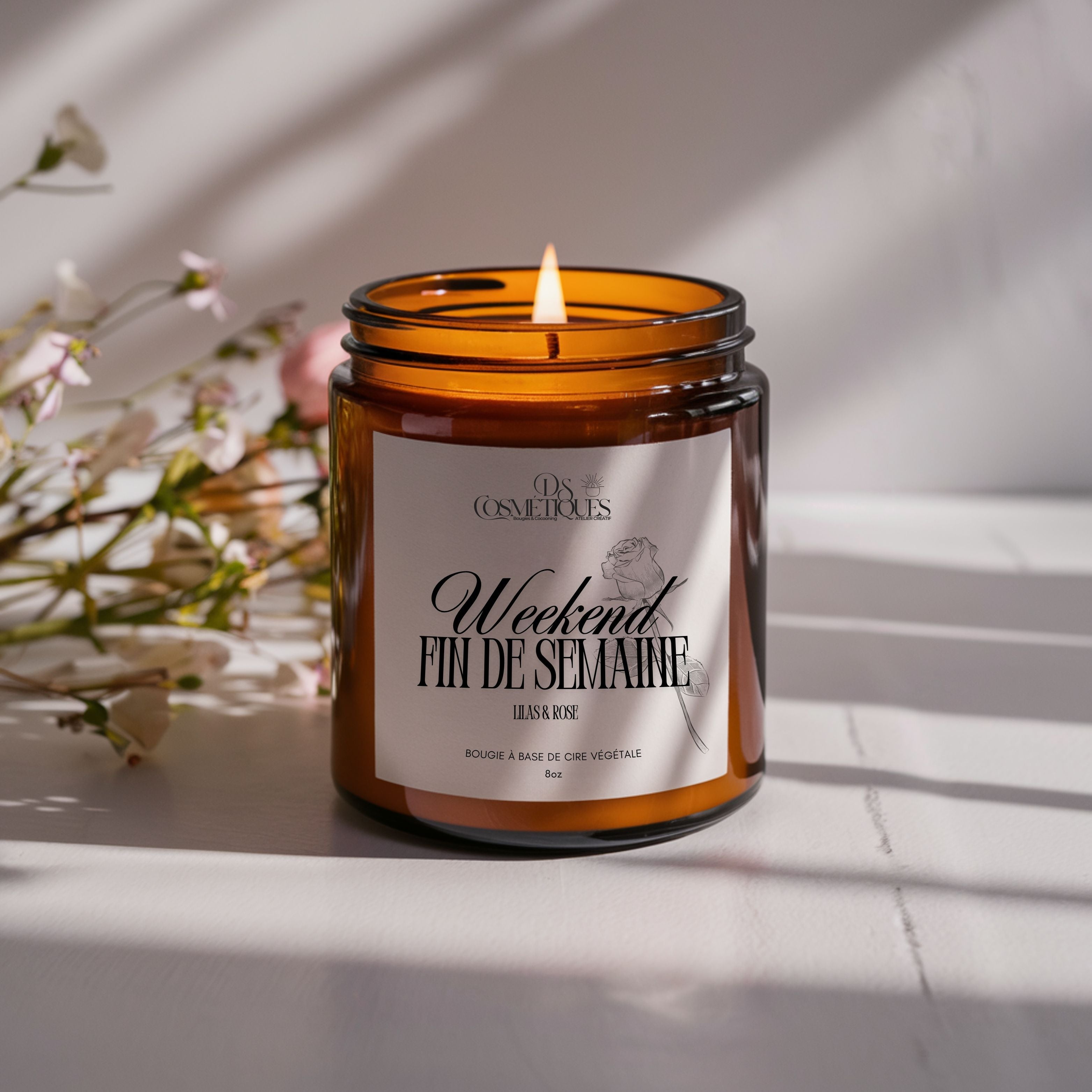 BOUGIE WEEKEND - Déesse Créations Artisanales