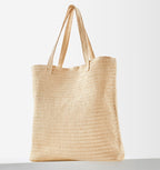 SAC FOURRE-TOUT EN PAILLE DE PLAGE - DayaCosméti-K