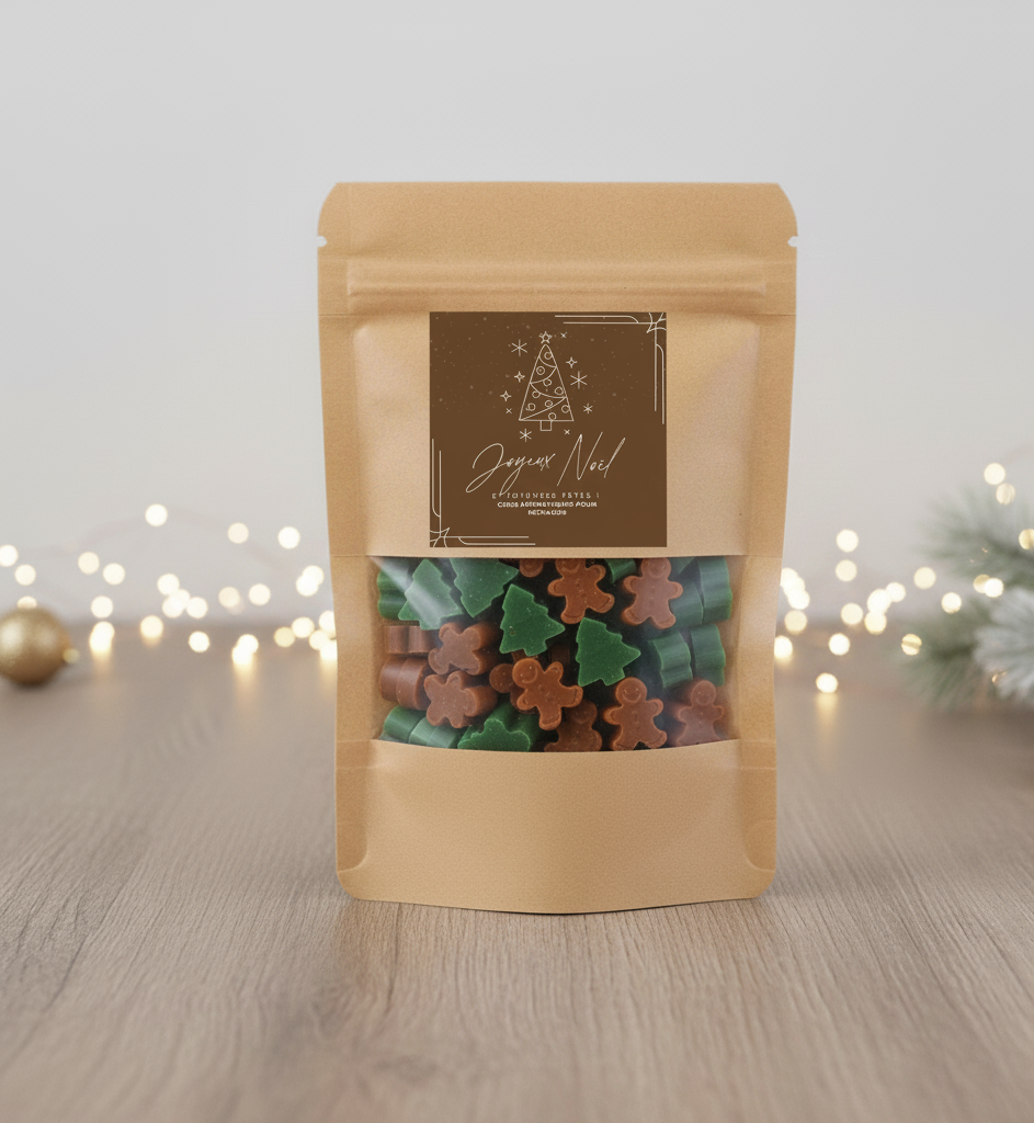 SACHET CIRES POUR RÉCHAUDS: PIN BAUMIER & POMMES