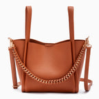 SAC FOURRE-TOUT ISABELLA - Cognac - DayaCosméti-K