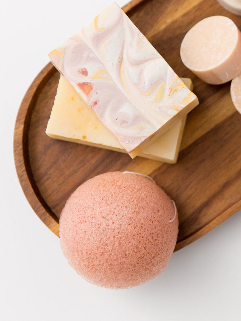 ÉPONGE KONJAC: ROSE APAISANTE - DayaCosméti-K