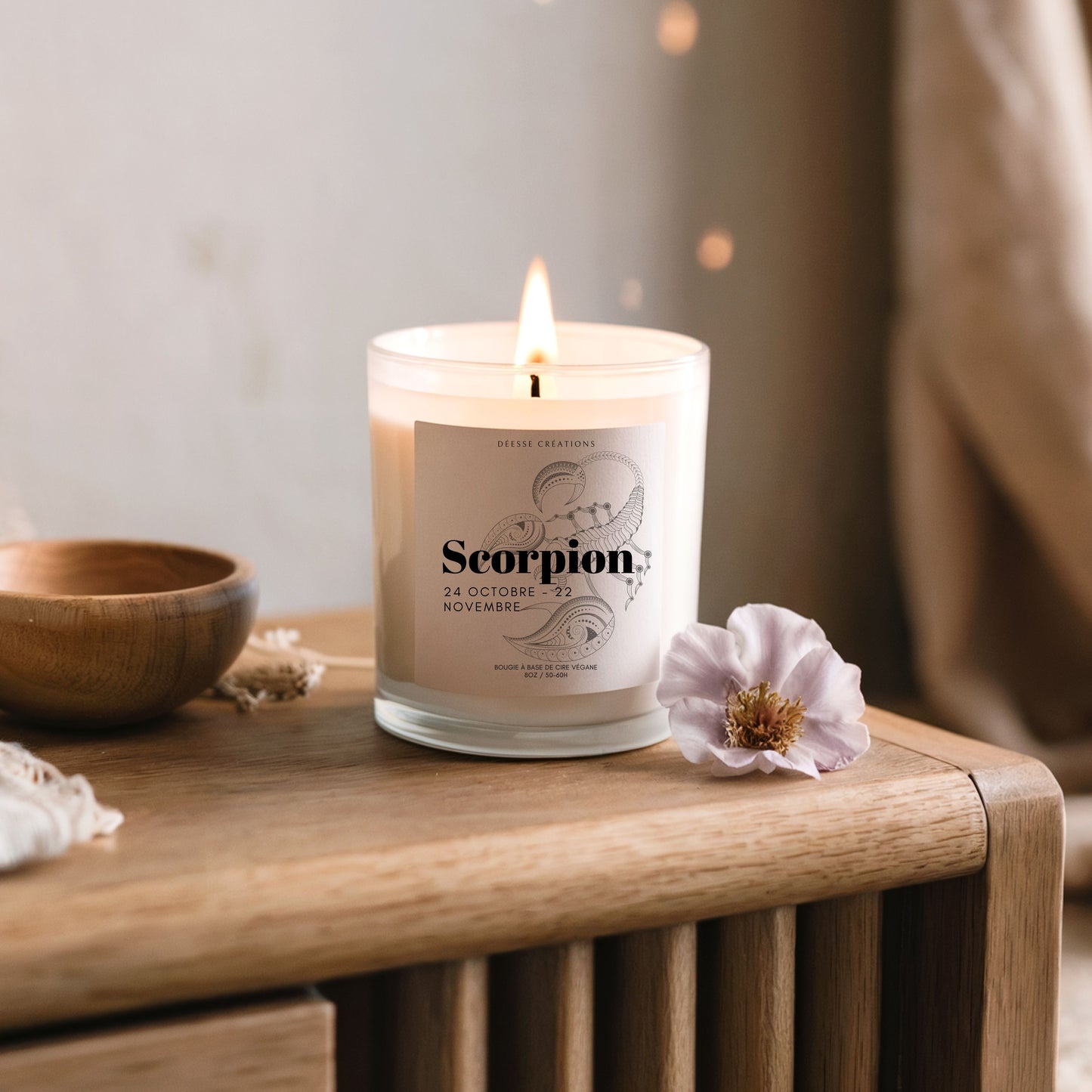 BOUGIES SIGNE SCORPION
