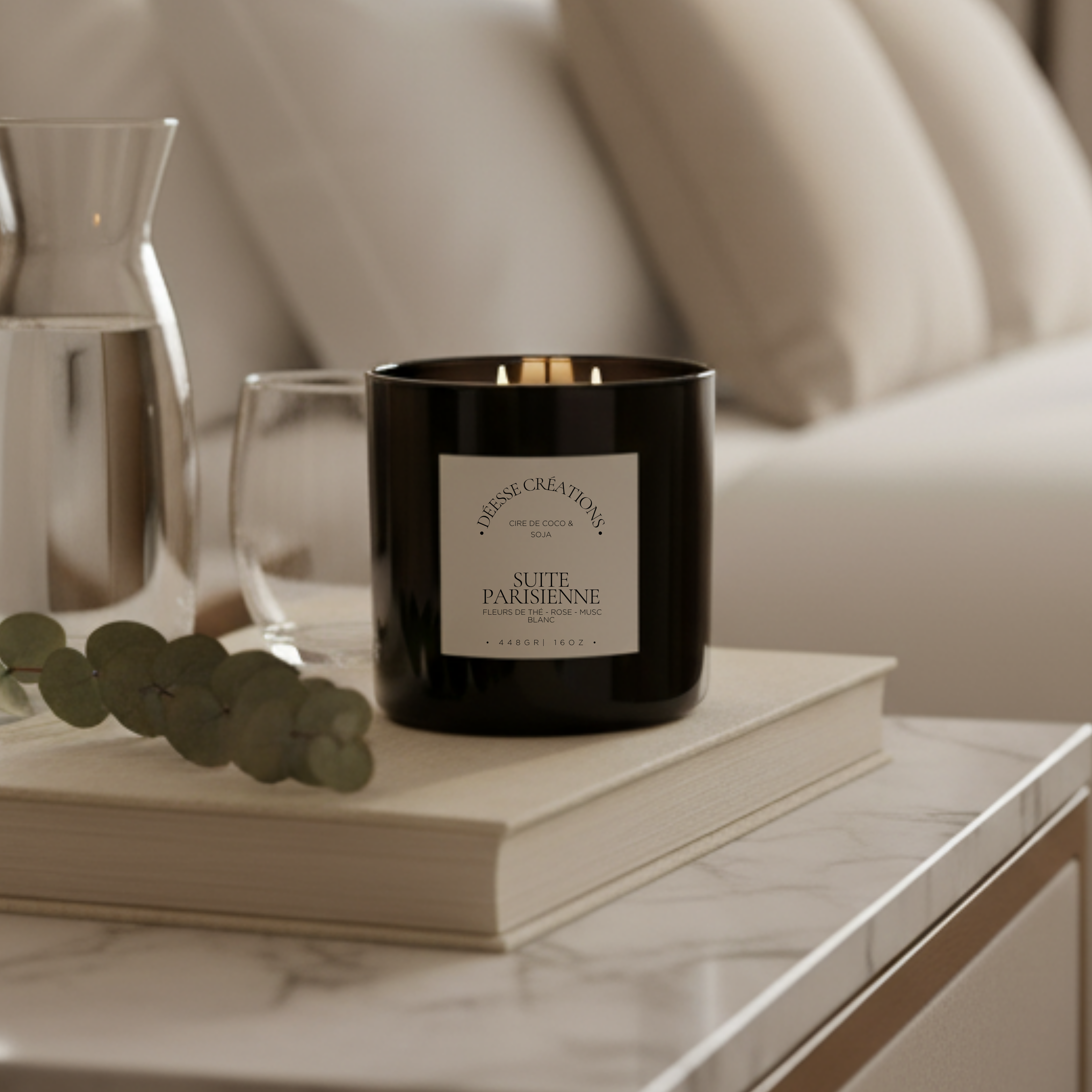 BOUGIE GRAND FORMAT: SUITE PARISIENNE
