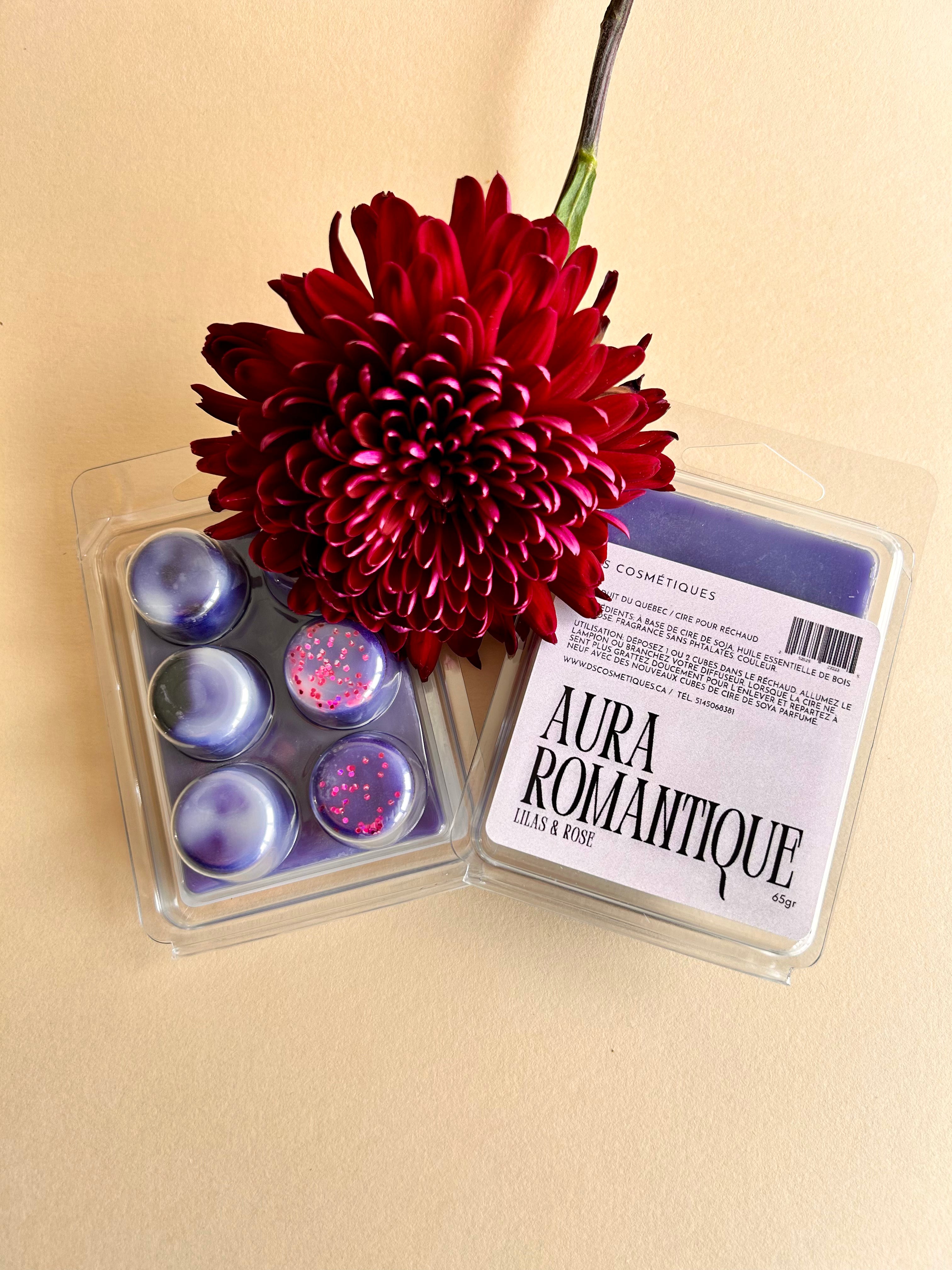 CIRE POUR RÉCHAUDS: AURA ROMANTIQUE