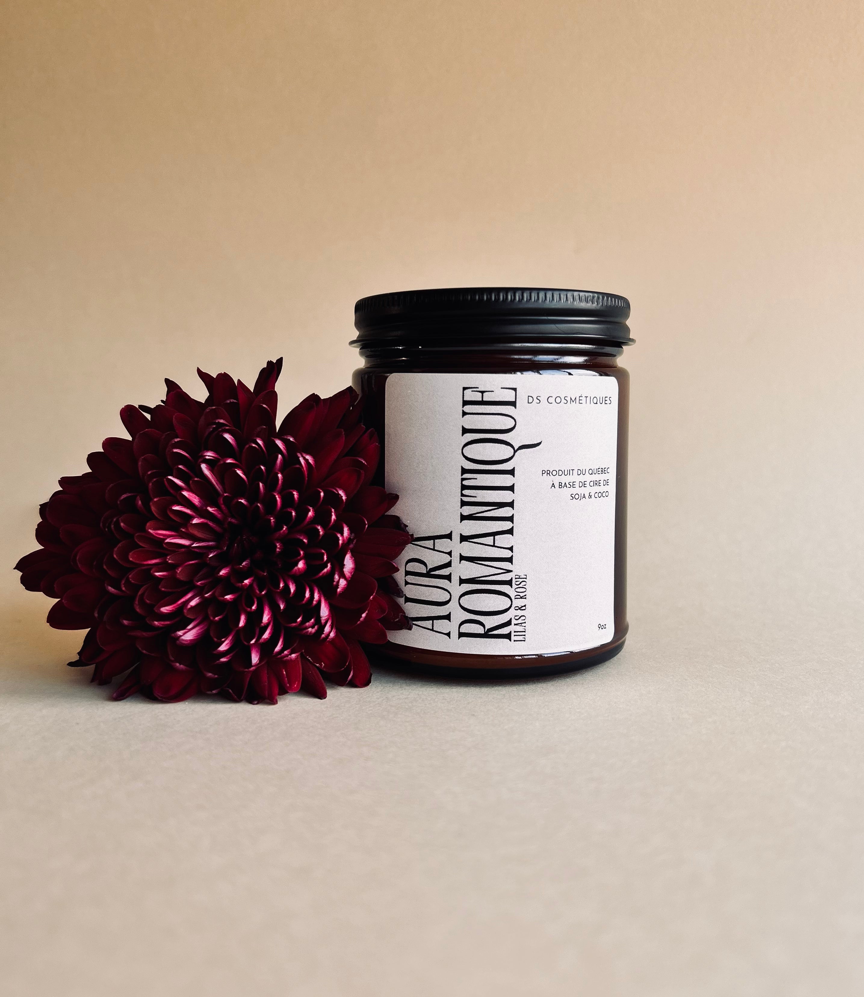 BOUGIE : AURA ROMANTIQUE - Déesse Créations Artisanales