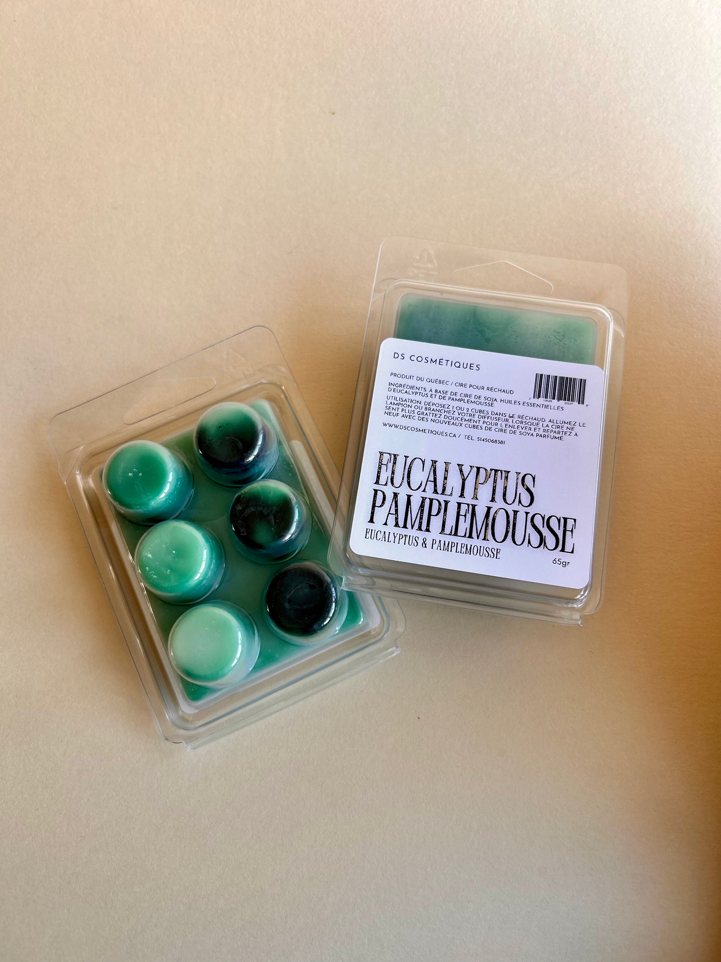 CIRE POUR RÉCHAUDS: EUCALYPTUS & PAMPLEMOUSSE