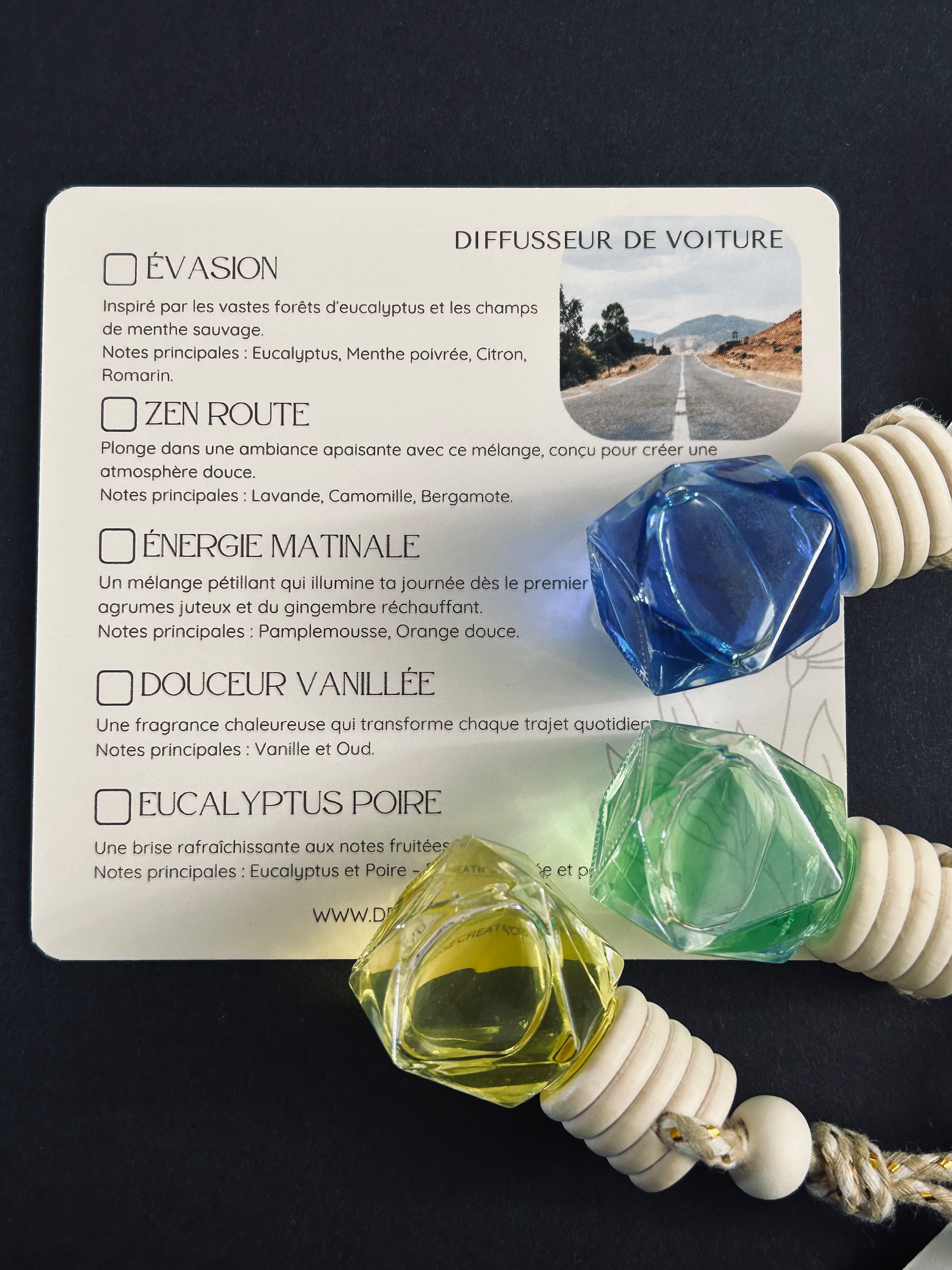 DIFFUSSEUR DE VOITURE: ÉVASION