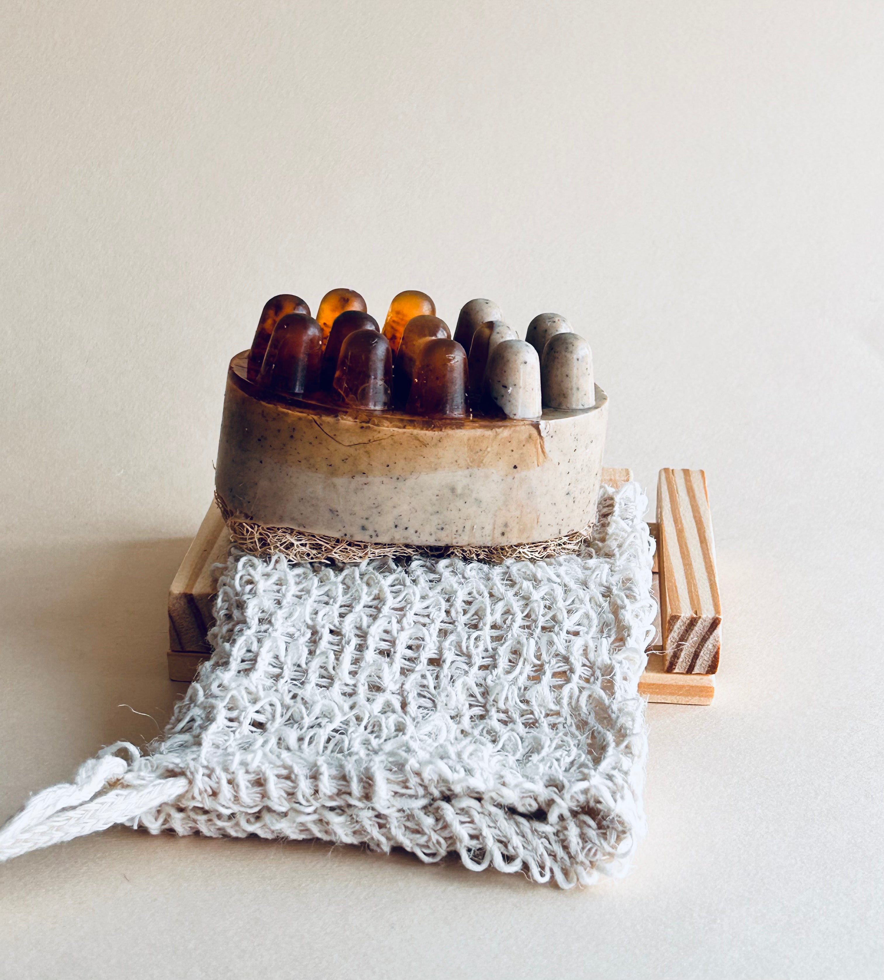 SAVON DE MASSAGE: CAFÉ