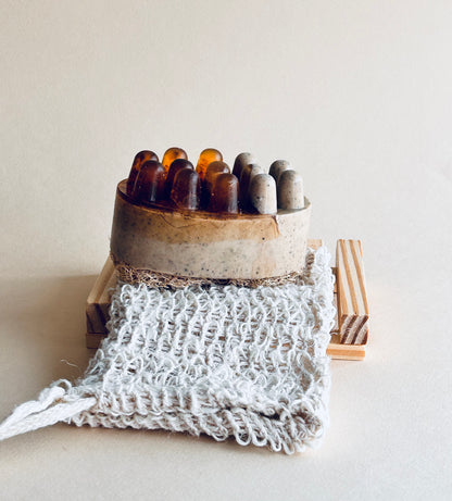 SAVON DE MASSAGE: CAFÉ