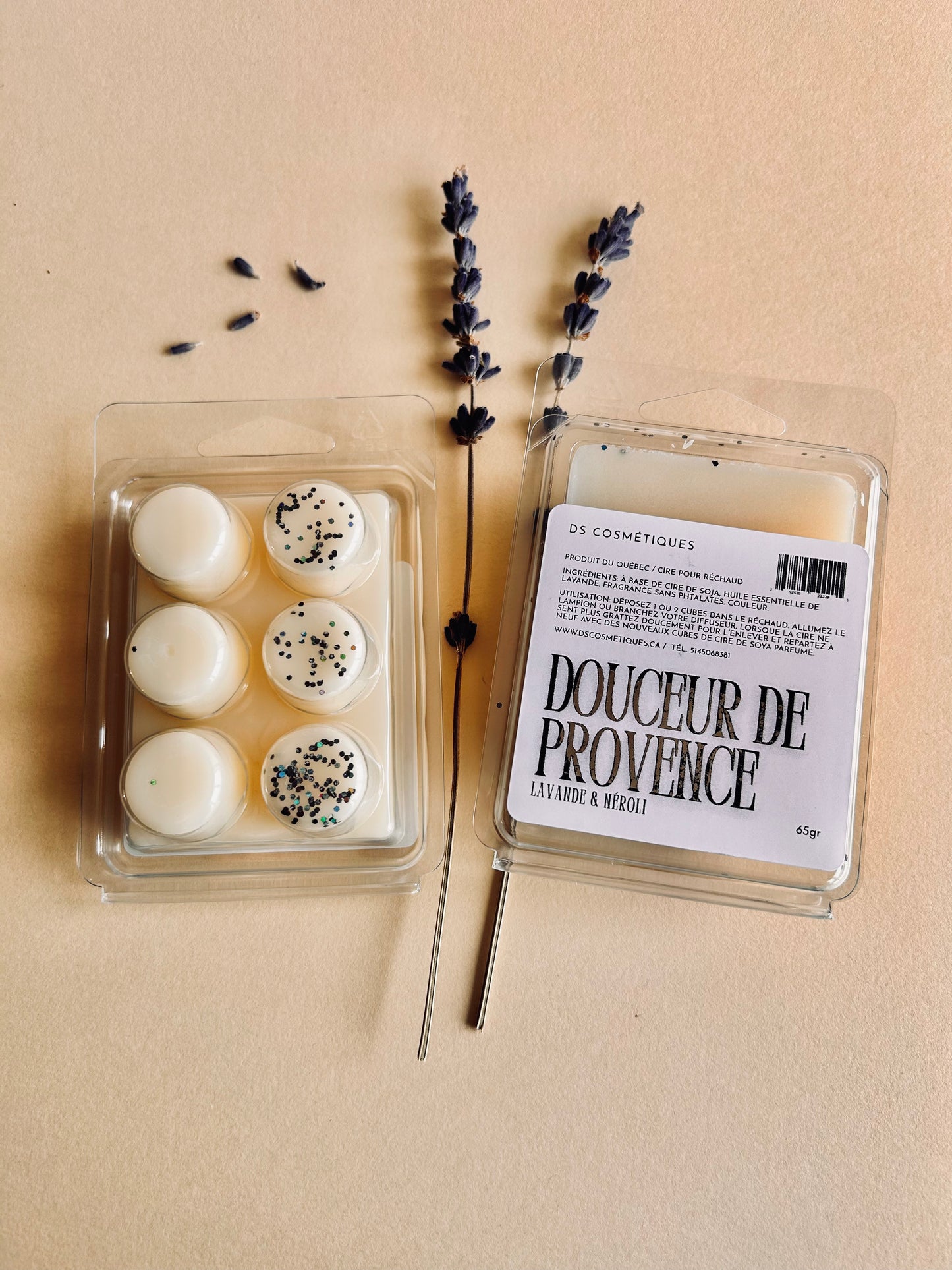 CIRE POUR RÉCHAUDS: DOUCEUR DE PROVENCE
