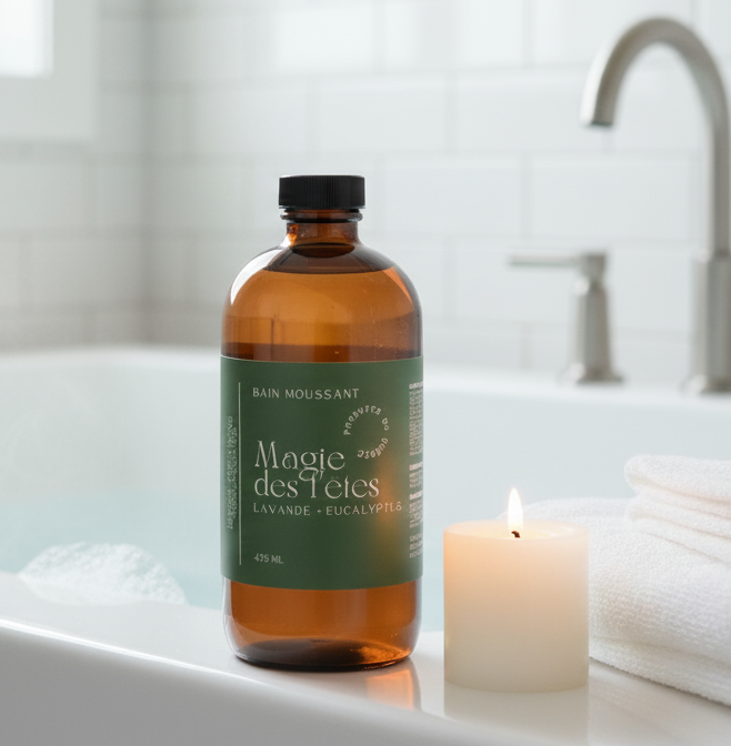 BAIN MOUSSANT: LAVANDE & EUCALYPTUS