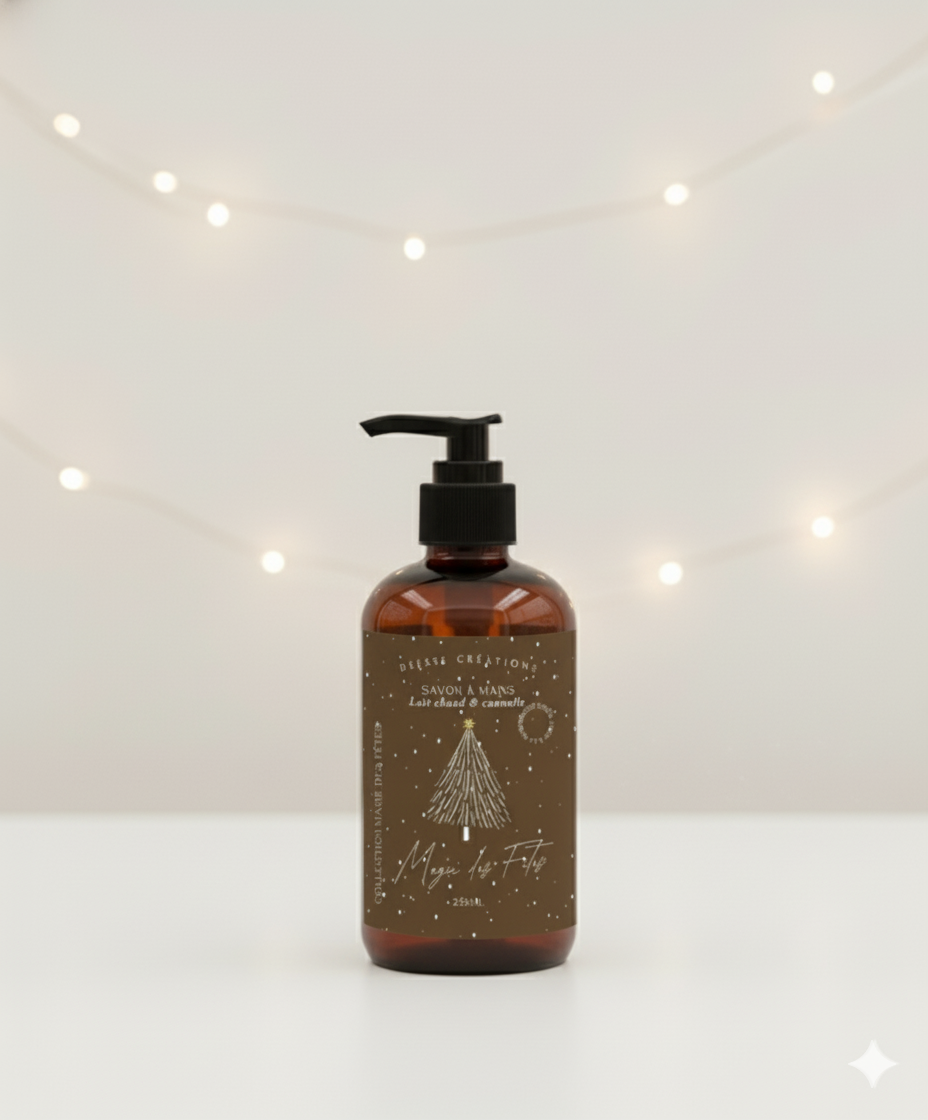 SAVON A MAINS: LAIT CHAUD & CANNELLE