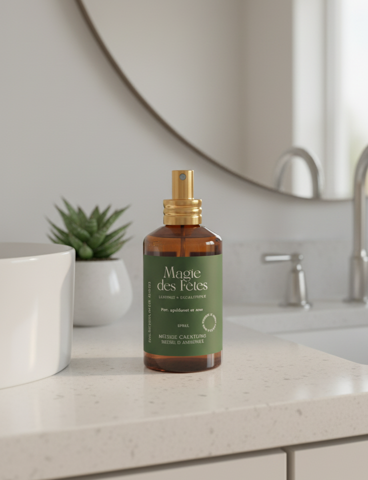 SPRAY D'AMBIANCE : LAVANDE, SAUGE & EUCALYPTUS