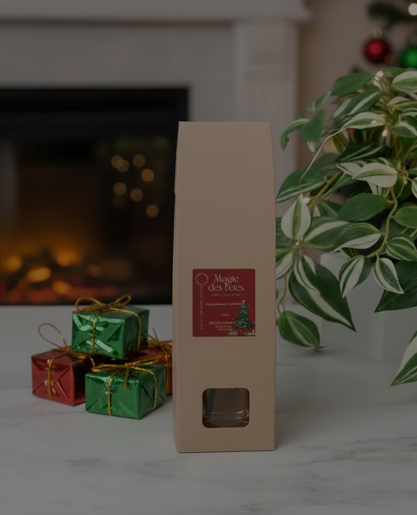 DIFFUSEUR À ROSEAUX : SAPIN & EUCALYPTUS