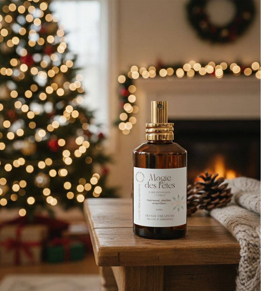 SPRAY D'AMBIANCE : BAIES HIVERNALES & VANILLE