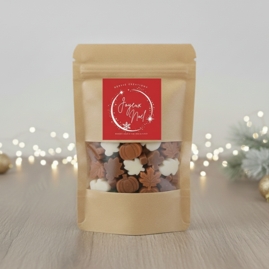 CIRES POUR RÉCHAUDS: CACAO CHAUD & CITROUILLE