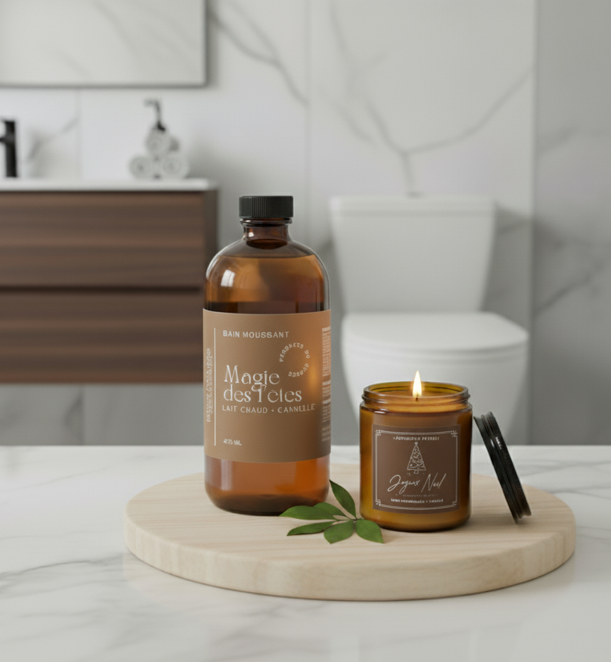 BAIN MOUSSANT: LAIT CHAUD & CANNELLE