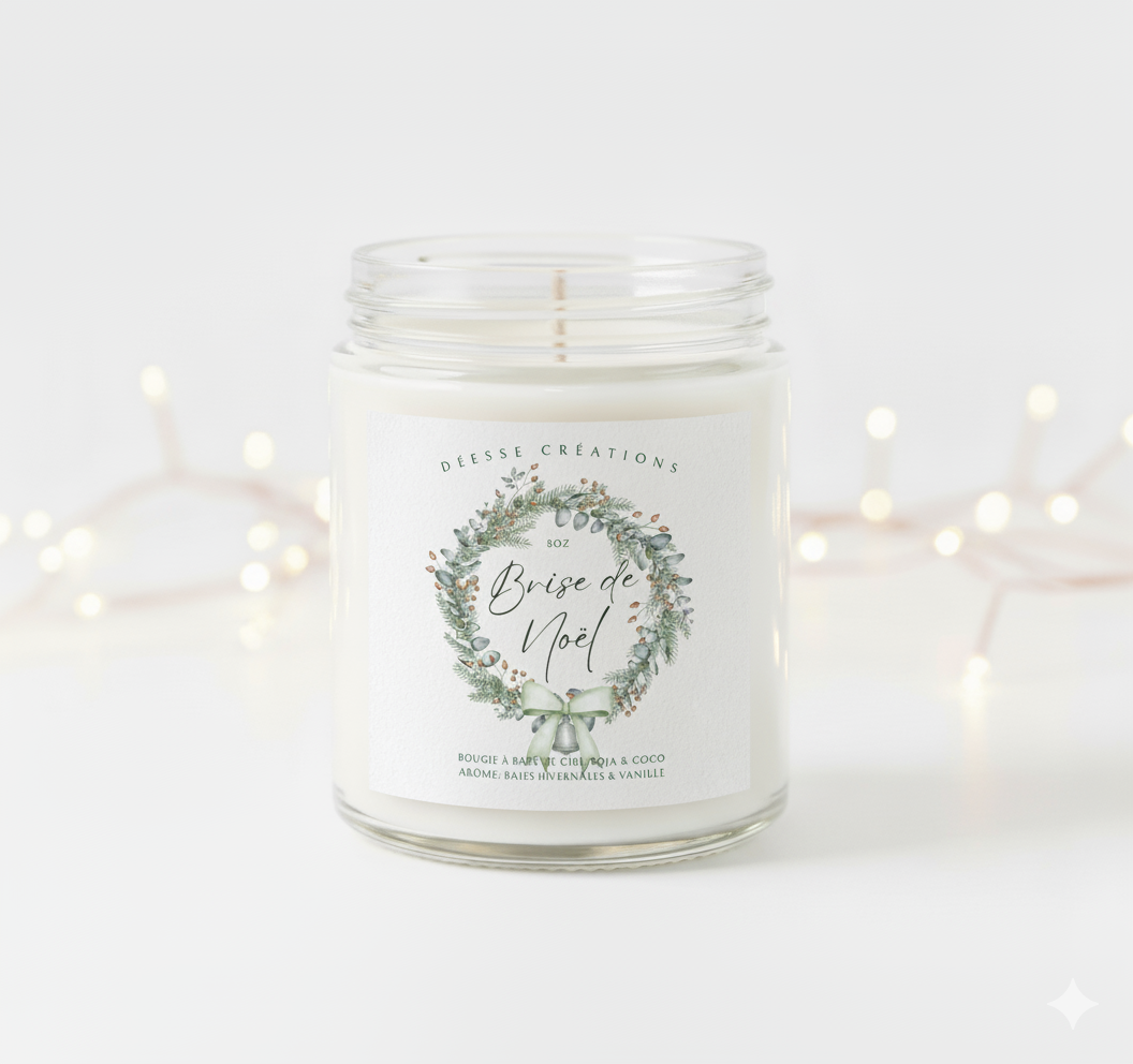 BOUGIE BRISE DE NOëL