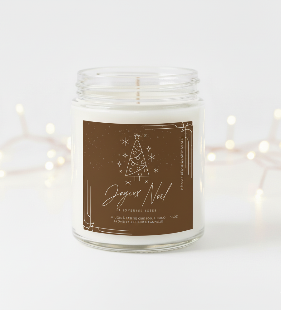 BOUGIE LAIT CHAUD & CANNELLE