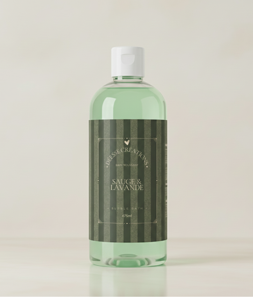 BAIN MOUSSANT: SAUGE & LAVANDE