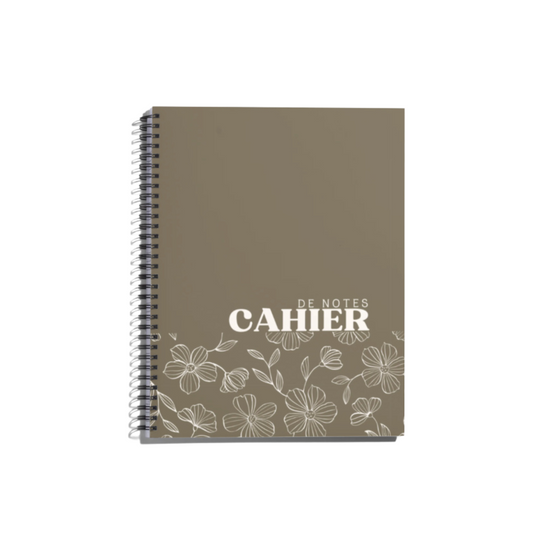 CAHIER DE NOTES