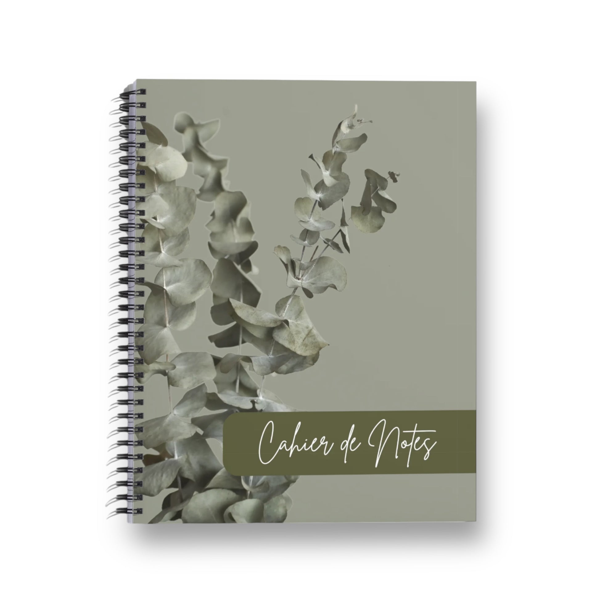 CAHIER DE NOTES EUCALYPTUS - DayaCosméti-K