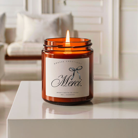 BOUGIE INTENTION: MERCI